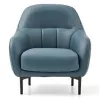 Kресло Velvet Dogtas TRENTO Armchair. GK:2404, Fixed leg black, ivory 