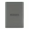 Hard disk extern  TRANSCEND 4.0TB Portable SSD ESD360C Gray, USB-A/C 3.2  (77x55.7x9.6mm, 41g, R/W:2000/2000MB/s, MIL-STD-810G)