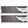 RAM  VIPER (by Patriot) 32GB (Kit of 2x16GB) RGB DDR5-6400 VENOM DDR5 (Dual Channel Kit)  PC5-51200, CL32, 1.35V, Aluminum heat spreader with unique design, XMP 3.0/EXPO Overclocking Support, On-Die ECC, Thermal sensor, Matte Black with Red Viper logo, Ven