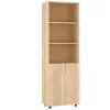 Mobilier de birou Pal melaminat, Stejar Sonoma MOBILON ШД-5 60x36.6x188.6