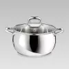 Кастрюля с крышкой 3.8 l, 20 cm, Inox Maestro Mr-3515-20 