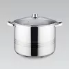 Кастрюля с крышкой 18 l, 32x24, Inox Maestro Mr-3517-18 