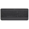 Клавиатура беспроводная  LOGITECH K650 Media controls, F-keys, Spill-resistant, Palm rest, 2xAA, 2.4Ghz+BT, EN/RU, Graphite. PN: 920-010945RUS