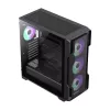 Carcasa fara PSU  GAMEMAX Case EATX GAMEMAX Siege, w/o PSU, 0.6mm, 4x120mm ARGB, ARGB Hub, Tempered Glas, Front Mesh, DF, 1xUSB3.0, 2xUSB2.0, 2x3.5", 3x2.5", Black
.                                                                                                                