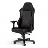 Игровое геймерское кресло Gazlift, 150 kg NobleChairs Hero NBL-HRO-RL-BRD Black/Red Real Leather 