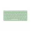 Tastatura fara fir Green, US TRUST Lyra Multi-Device Compact 