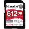 Card de memorie  KINGSTON 512GB SD Class10 UHS-II U3 V60 