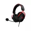 Gaming Casti  HyperX Headset  HyperX Cloud Alpha, Black/Red, Solid aluminium build, Microphone: detachable, Frequency response: 13Hz–27,000 Hz, Detachable headset cable length:1m+2m extension, Dual Chamber Drivers, 3.5 jack, Pure Hi-Fi capable,   Braided cable 