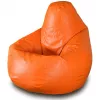 Bean Bag  AG Pară XL MAX, Ecopiele, Oranj 