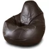 Bean Bag  AG Pară XL MAX, Ecopiele, Cafeniu 