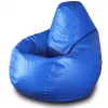 Bean Bag  AG Pară XL MAX, Ecopiele, Albastru 