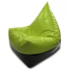 Bean Bag  AG Max Piramidă XL Verde/Negru 