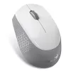 Mouse wireless Ambidextrous, Silent, BlueEye, 2.4Ghz+BT, White GENIUS NX-8000S BT 