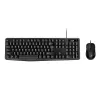 Kit (tastatura+mouse) USB, EN/RU, Black GENIUS KM-170 