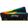 Модуль памяти  KINGSTON 32GB FURY Beast DDR4 RGB, PC25600 