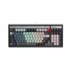 Gaming keyboard 1.8m, EN/RU Bloody B950, Warrior Grey 