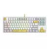 Игровая клавиатура N-Key Rollover, RGB, 1.8m, USB, EN/RU Bloody Bloody S87, Energy White 