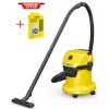 Aspirator 1000 W, 15 l KARCHER WD 3 V-15/4/20 + Filtru saci 