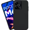 Husa  Xiaomi Silicone case for POCO M6 PRO Black 