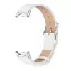 Ремешок браслет для часов  AMAZFIT Strap Leather Smart Band 8 White 