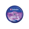DVD Disc  VERBATIM DataLifePlus DVD+R AZO  4.7GB 16X MATT SILVER SURFAC - Spindle 100pcs.