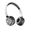 Беспроводные наушники  Cellular Line MUSICSOUND, White/Black Graffiti 