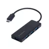 USB Hub  GEMBIRD Type-C 3.1, 4-port Output, UHB-CM-U3P4-02 