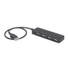 USB Hub 0.3 m Gima
 2.0 4-port UHB-U2P4-06, Black 