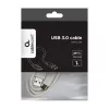 Cablu USB 1 m, white GEMBIRD CCP-USB3-AMCM-1M-W 