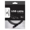 Cablu USB  Cablexpert Mini USB2.0, Mini B - AM, 0.3 m, CCP-USB2-AM5P-1 