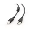 Cablu  Cablexpert USB, AM/BM, 1.5 m, CCFB-USB2-AMBM-1.5M 