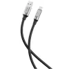 Кабель  XO Micro-USB, Brainded, NB251 6A, 1M, Black 