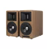 Колонка  EDIFIER Edifier Airpulse A80 Hi-Res Audio Bluetooth Speakers, Color: walnut, 2.0/ L/R(Treble):10W + 10W, L/R(Woofer): 40W + 40W RMS, Three-amping, Audio in: AUX, PC, USB, Optical, Bluetooth (The USB, Optical Inputs Support Up to 192KHz Input Sample Rate), re 