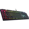 Gaming keyboard  RAZER Gaming Keyboard Razer BlackWidow V4 X, Mechanical, Linear SW, Aluminum, Macro, Digital Wheel, 6 Gaming keys, Doubleshot ABS, RGB, USB, EN, Black 