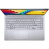 Ноутбук  ASUS NB ASUS 15.6" Vivobook 15X OLED K3504VA Silver (Core i7-1355U 16Gb 1Tb)
15.6" OLED 2.8K (2880x1620) Glare, Intel Core i7-1355U (10x Core, 2x 5.0GHz, 8x 3.7GHz, 12Mb), 16Gb (8Gb Onboard + 8Gb) DDR4-3200, 1Tb PCIE, Intel Iris Xe Graphics, HDMI, 802.11a 