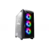 Carcasa fara PSU  XILENCE XILENCE "X712.RGB" Xilent Breeze  ATX Case, without PSU, with Tempered Glass Side Panel, Full diamond mesh front, Front: 3x ARGB 120mm PWM fans, Rear: 1x120mm PWM Black, w/Control Board (ARGB/PWM), HDD Tool-free caddy, 2x 3.5"/ 2x 2.5", 2x USB 3.0, 1 