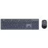 Kit (tastatura+mouse)  GEMBIRD Gembird KBS-WCH-04-RU, Wireless desktop set, 2.4 GHz wireless full size keyboard and mouse, Single USB nano-receiver, RU-layout, Black 