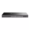 Comutator de retea  TP-LINK TP-LINK  SG3428  24-port Pure-Gigabit L2 Managed Switch, 24 10/100/1000Mbps LAN ports including 4 Gigabit SFP slots, 1 consol port RJ-45, 1 consol port MicroUSB, GVRP, STP/RSTP/MSTP, IGMP V1/V2/V3 Snooping, L2/L3/L4Traffic Classification 