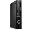 Компьютер  DELL DELL OptiPlex 7020 MFF lntel® Core® i3-14100T (4 Cores / 12MB / 8T / up to 4.4GHz / 35W), 8GB (1X8GB) DDR5, M.2 512GB PCIe NVMe SSD, Intel Integrated Graphics, WiFi6E 2x2+BT5.3, TPM, NO ODD, KB216+MS116 PSU 65W, Win11Pro, 3Y Warranty, Black. 