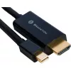 Кабель видео  Brackton Cable miniDP-HDMI - 2.0m - Brackton MDP-HDE-0200.B, 2.0 m, mini DisplayPort to HDMI, digital interface cable, bulk packing 