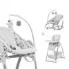 Стульчик для кормления   PM Scaun de masa Hauck Sit N Relax 3in1 Nordic Grey 