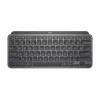 Клавиатура беспроводная  LOGITECH Logitech Wireless MX Keys Mini Minimalis Illuminated Keyboard, Logitech Unifying 2.4GHz wireless technology, Bluetooth Low Energy, Rechargeable with USB type C, Graphite - US INT'L 