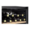 Встраиваемый холодильник  Hisense Bin/Wine Refregerator Hisense RW12D4NWG0
Clasa de eficiență energetică:  G 
Volumul total util:  93 L
Consum anual energie:  154 kW.h
Nivel de zgomot maxim :  38 dB
Numărul rafturi:  4 