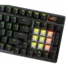 Gaming keyboard  ASUS Gaming Wireless Keyboard Asus ROG Strix Scope II 96, Mechanical, NX Linear SW. PBT Doubleshot Keycaps, RGB, Wrist rest, 2m, 2.4+BT+USB, EN/RU, Black
.                                                                                                     