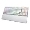 Gaming keyboard  ASUS Gaming Wireless Keyboard Asus ROG Strix Scope II 96, Mechanical, NX Linear SW. PBT Doubleshot Keycaps, RGB, Wrist rest, 2m, 2.4+BT+USB, EN/RU, White
.                                                                                                     