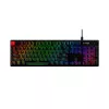 Gaming keyboard  HyperX Gaming Keyboard HyperX Alloy Origins PBT, Mechanical, Linear SW, PBT Keycaps, Aluminum, Onboard Memory, Game Mode, RGB, EN, 1.8m, USB, Black
.                                                                                                             