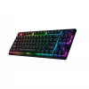 Игровая клавиатура  RAZER Gaming Wireless Keyboard Razer DeathStalker V2 Pro, Mechanical, Tenkeyless, Opt.Linear SW, Low-Profile, Aluminium, Macro, RGB, 2.4Ghz+BT, EN, Black 