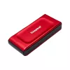 Hard disk extern  KINGSTON 1.0TB Kingston Portable SSD XS1000 Red, USB-C 3.2 (69.5x32.6x13.5mm, 28.7g, R/W:1050/1000 MB/s)
Capacitate memorie:  1 TB 
Interfață:  USB 3.2 Gen 2 
Tipul conectorului unității:  USB Type-A 
Conector tip:  USB Type-C 
Viteza maximă de citire:  1050  