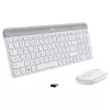 Kit (tastatura+mouse)  LOGITECH Wireless Keyboard & Mouse Logitech MK470, Compact, Ultra thin, Scissor keys, Quiet typing, 1000dpi, 3 buttons, 2xAAA/1xAA, 2.4Ghz, EN/RU, White
.                                                                                                          