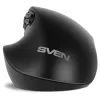 Мышь беспроводная  SVEN Wireless Mouse SVEN RX-470W, 1200-2400 dpi, 11 buttons, Ergonomic, 45° tilt, OLED display, Programmable, 114g., 500mAh, 2.4Ghz+BT, Black
.                                                                                                                 